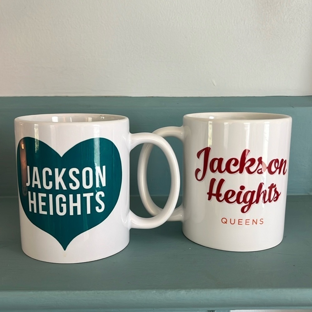 2 Jackson Heights Queens Mugs